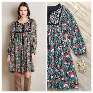 Anthropologie Floreat Ottava Dress